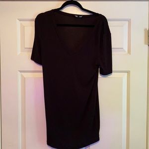 NWOT Universal Standard Ribbed Black Top